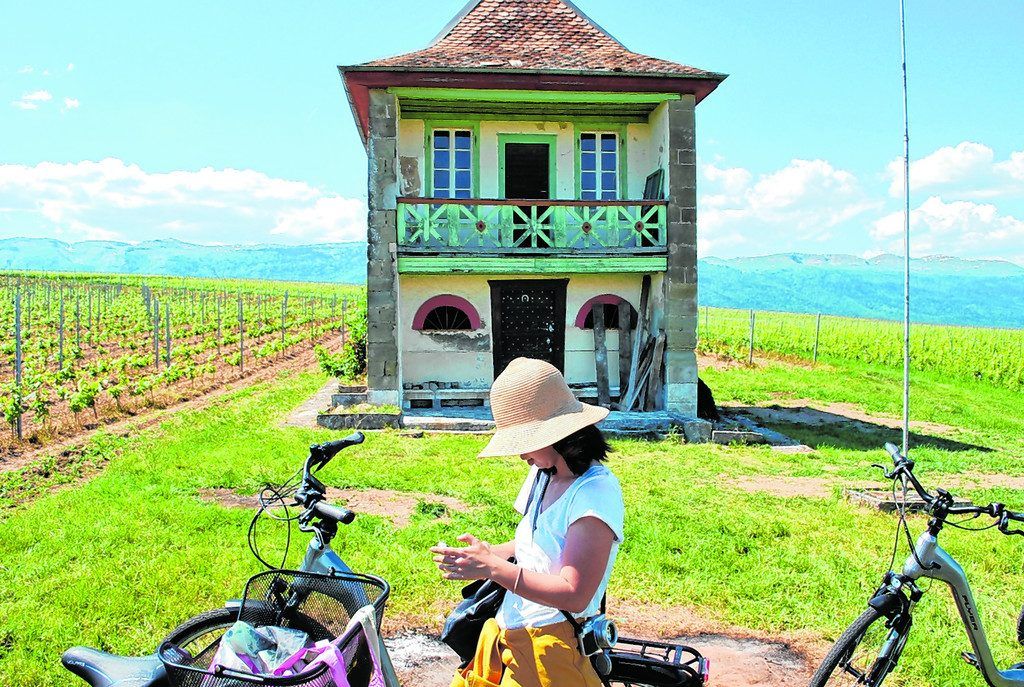 Die Gegend mit dem Bike erkunden
