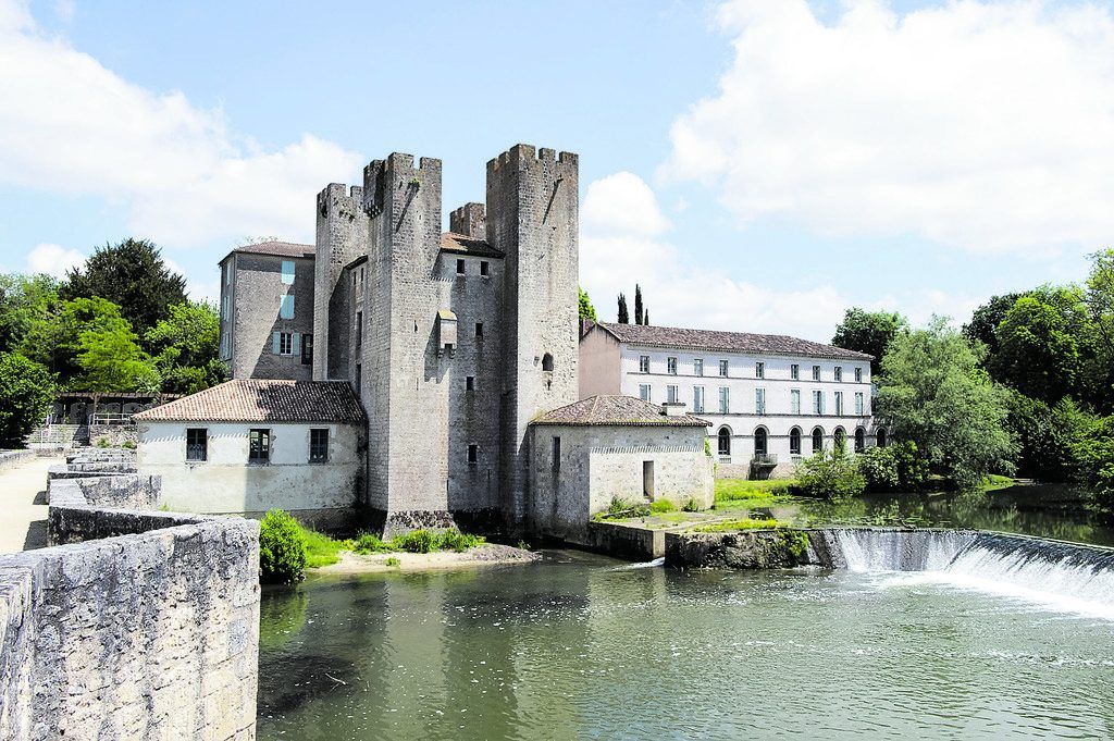Die Wassermühle  von Barbaste