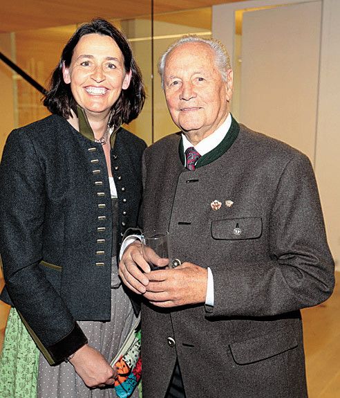 Elisabeth Walch-Fernandez mit Vater Elmar Walch.