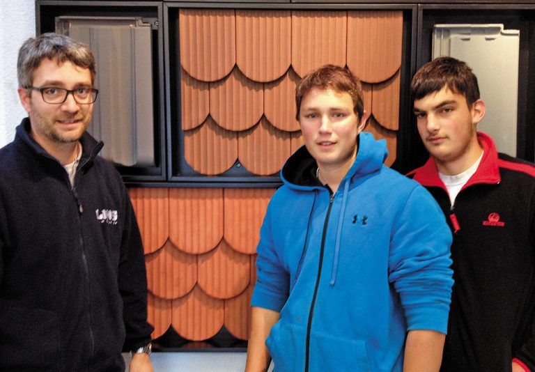 Erfolgreich unterwegs: Matthias Lins’ Lehrlinge gewinnen einen Wettbewerb nach dem anderen.