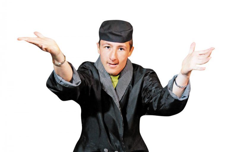 Lausbuben auf der Bühne