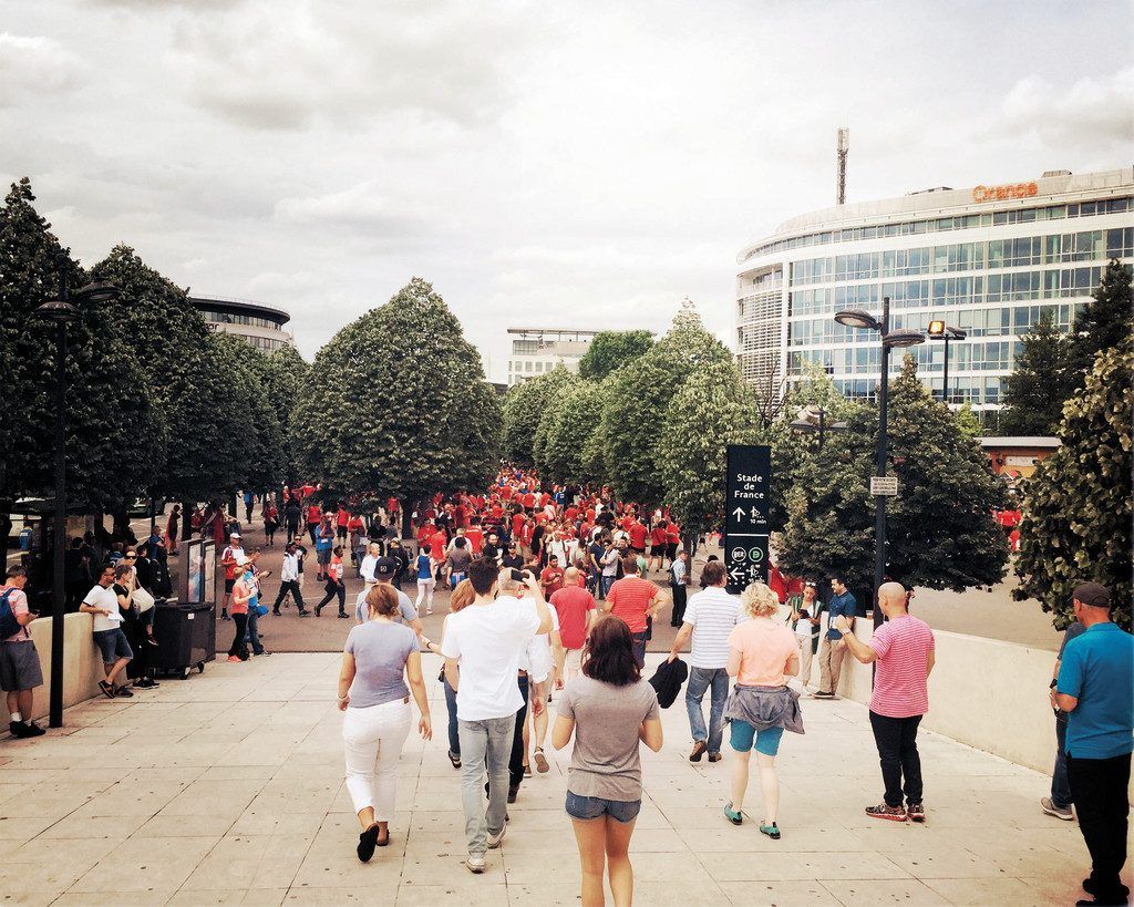 Fußballfieber in der Stadt der Liebe