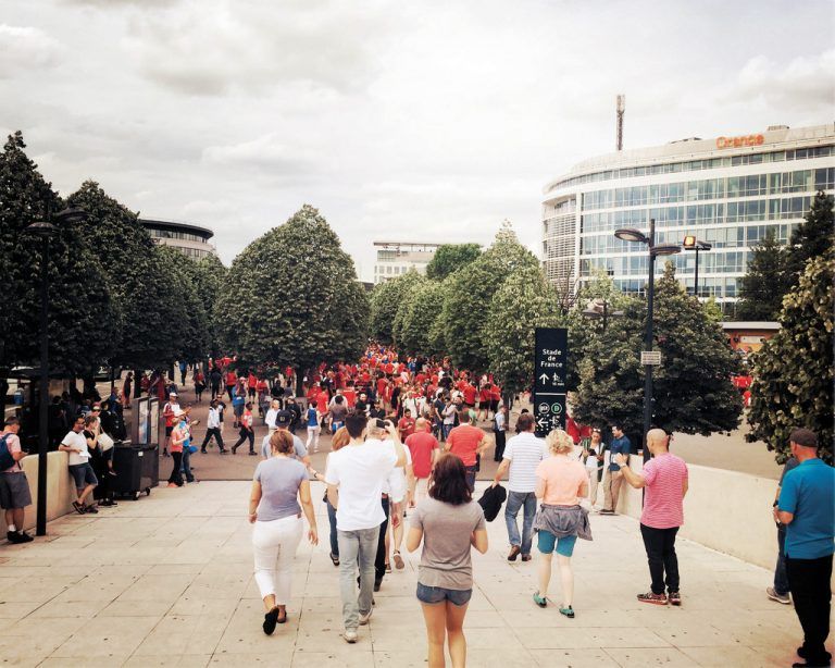 Fußballfieber in der Stadt der Liebe