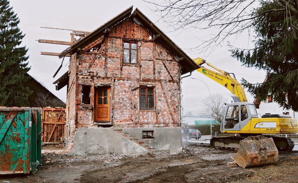 Wenn ein altes Haus stört