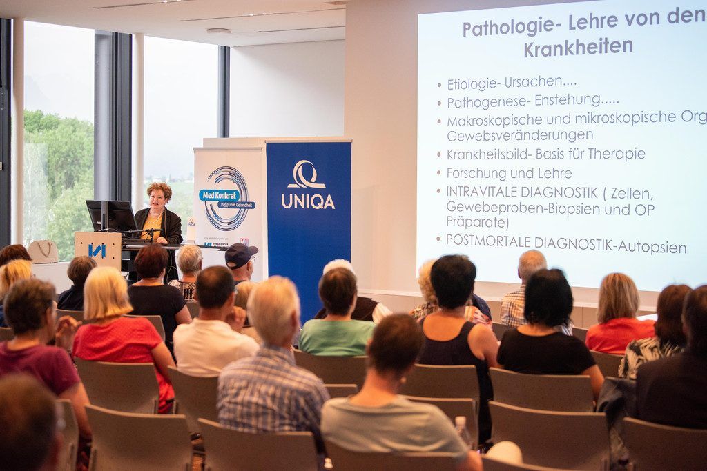 Pathologie arbeitet für die Lebenden