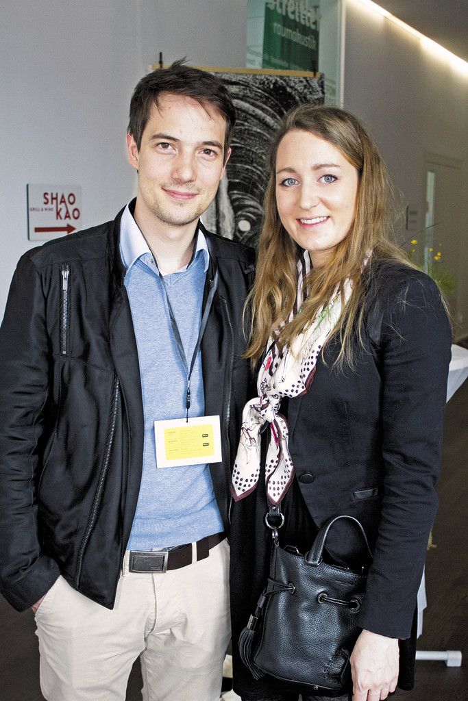 Flavien Berthold und Delphine Schaal.