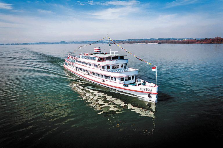 Genießen Sie einen entspannten Ausflug für die ganze Familie mit der VN-Frühstücksfahrt von Bregenz nach Friedrichshafen. Foto: fasching