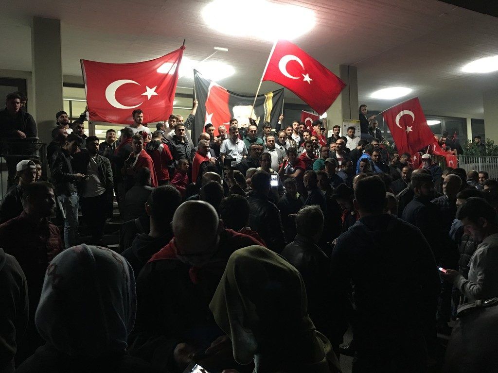 Türkische Kundgebung am Freitag in Wolfurt nach dem Putschversuch ist kein Einzelfall.