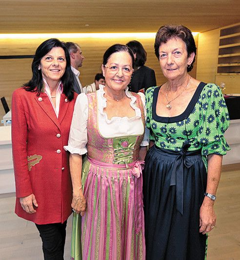 Ingrid Sauer, Herlinde Bechter und Marika Willi (v. l.).