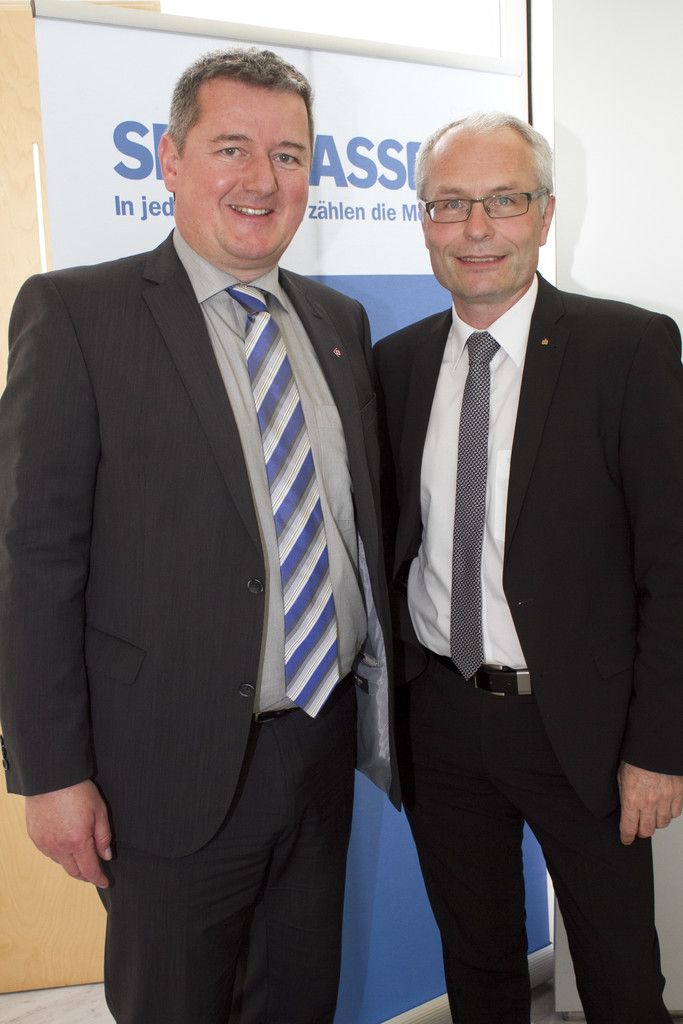 Jürgen Gabrielli (Örtli) und Anton Steinberger (Sparkasse Feldkirch).