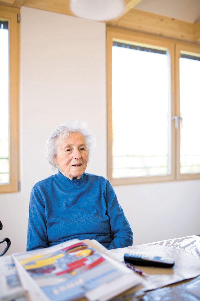Laura Jiricka ist vor vier Jahren von Hohenems aus dem eigenen Haus zu ihrer Schwes-ter gezogen. Eigenständigkeit blieb für beide wichtig.