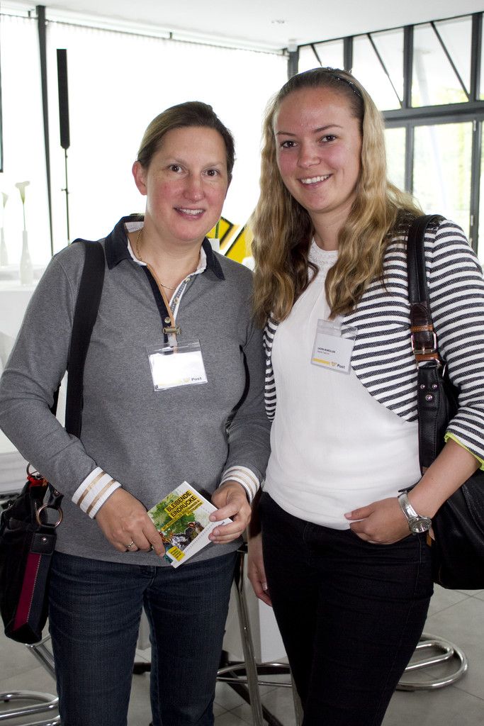 Marisa Dobler, Wizard Wool (l.), und Laura Bumüller, Getzner Textil.