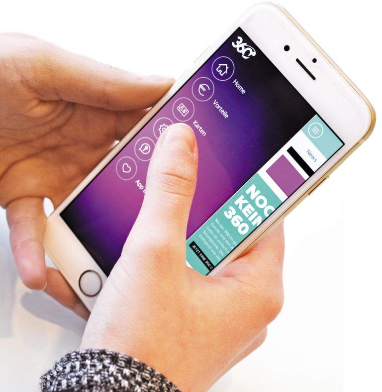 Mit der 360card können sich Jugendliche via Smartphone auch bei Behörden ausweisen.