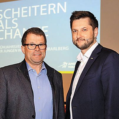 Referenten: Konrad Hilbers (l.) und Damian Izdebski.