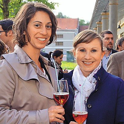 Sabrina Huber (l.) und Vanessa Büttner.