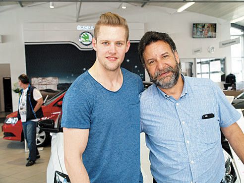 Sascha Mittelberger (l.) und Charly Bacher.