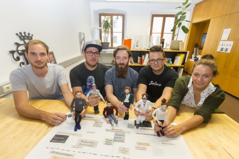 Überzeugten die Jury und vor allem ihre Kunden: das Team der Feldkircher Werbeagentur Zeughaus. Foto: VN/Paulitsch