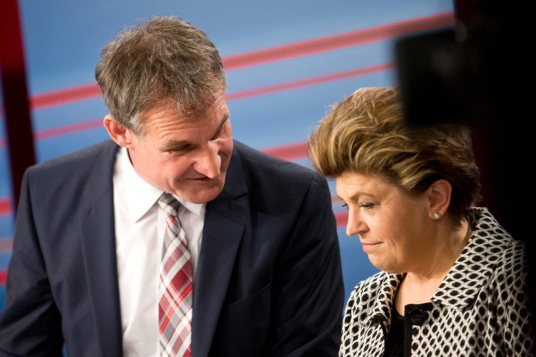 Verschiedener Meinung: Bgm. Linhart und Stadträtin Kinz. Steurer