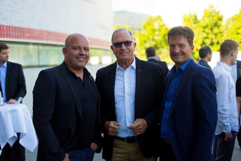 V.l.: Lukas Konzett, Peter Marte und Heinz Huber.