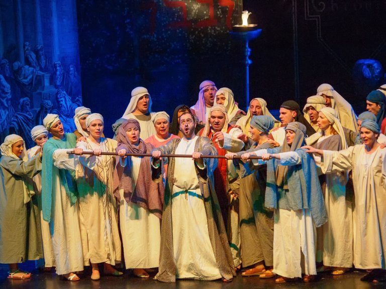 175 Jahre danach bringt nun die renommierte „Stagione D’Opera Italiana“ die Inszenierung der Meisteroper als Gastspiel auf Jubiläumstournee. FOTO: showfactory/lukafode