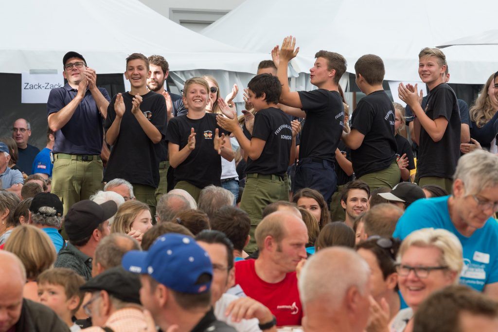 Übersaxen hat die schnellste Feuerwehr des Landes
