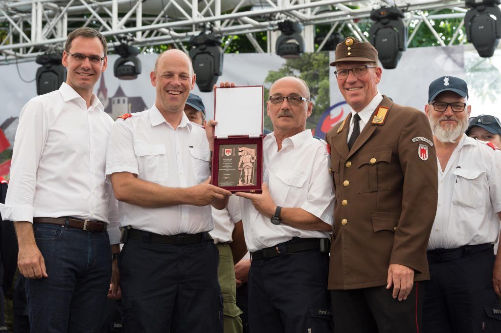 Übersaxen hat die schnellste Feuerwehr des Landes
