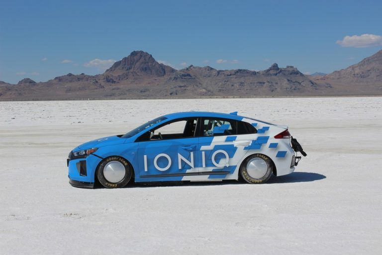 254 km/h schnell: Hybridmodell von Hyundai.