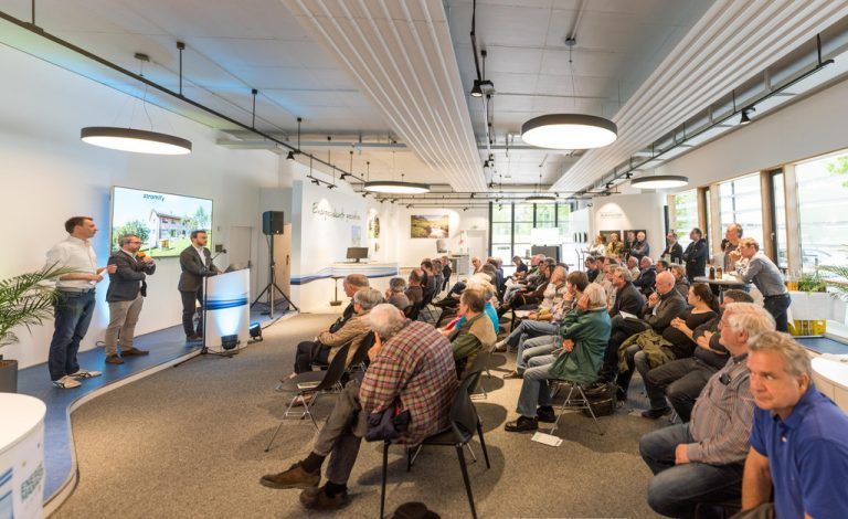 80 Interessierte besuchten die Info-Veranstaltung von Stromify in Bregenz. Foto: Dietmar Stiplovsek
