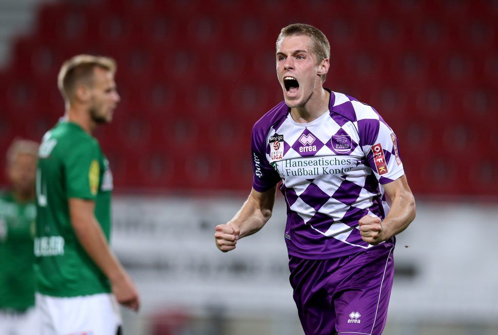 Patrik Eler geht für die Austria Lustenau auf Torejagd