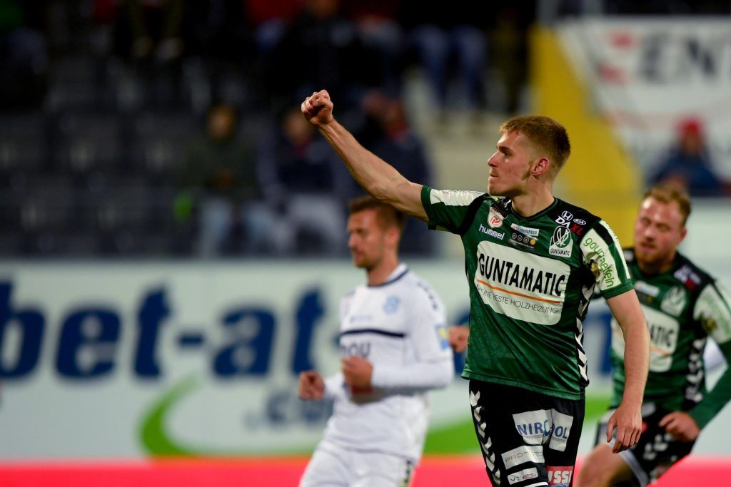 Patrik Eler geht für die Austria Lustenau auf Torejagd