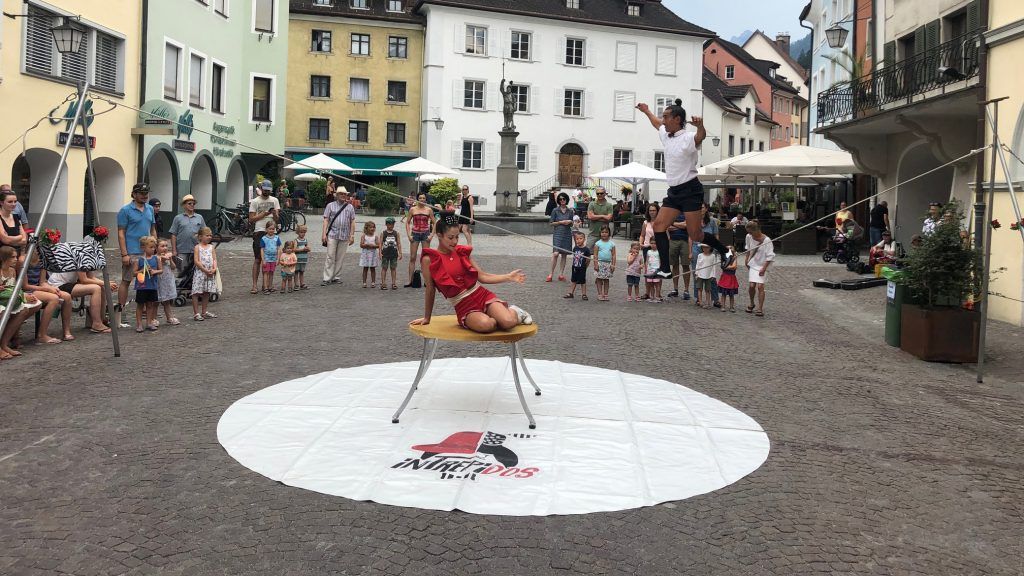 Feldkirch dient Gauklern als große Bühne