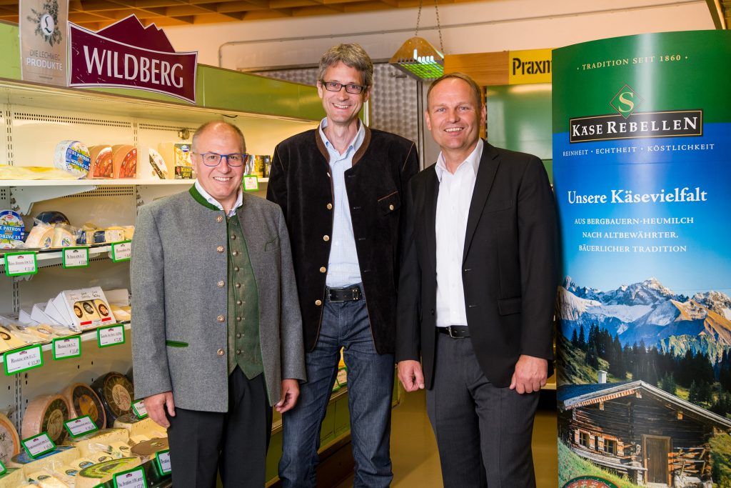 Sulzberger Käserebellen jetzt auch im Außerfern