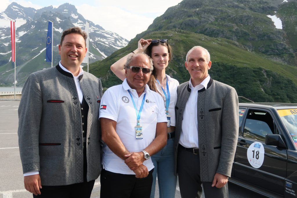 Partenen: Auftakt zur 22. Silvretta Classic Rallye