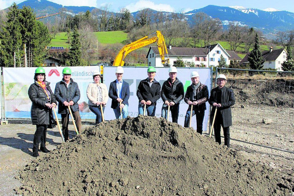 Baustart in Schlins