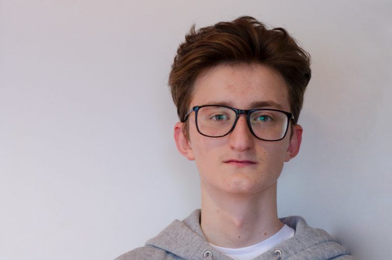 aha-Jugendredakteur Dominik Drljo aus Bregenz.