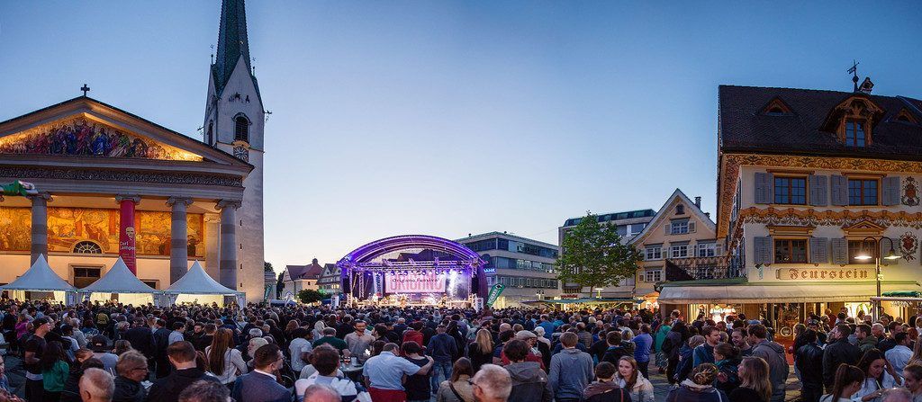Sommerfeeling am Marktplatz