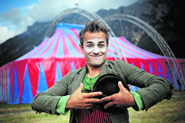 An Bord des MS Austria sorgt Clown Pompo für Unterhaltung. veranstalter
