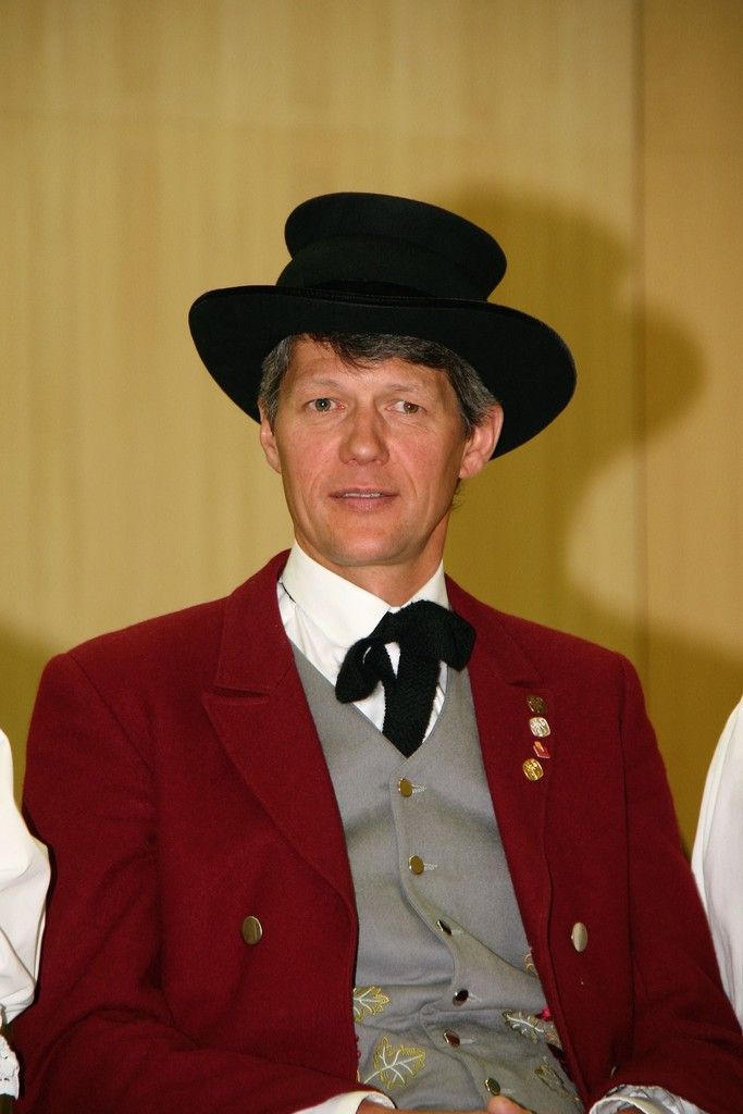 Andreas Tschann, der langjährige Obmann der Trachtengruppe Nüziders, freut sich auf das goldene Jubiläumsfest seines Vereins am Sonntag.