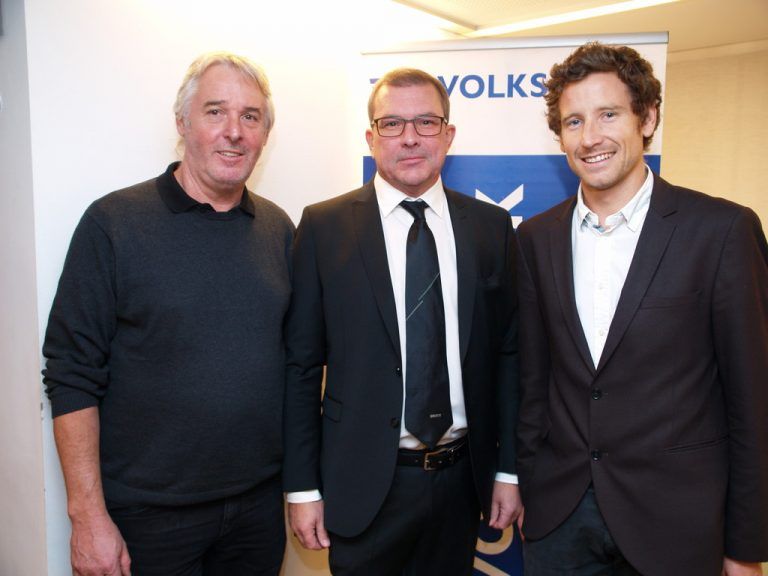 Armin Wille (Gemeinde Rankweil), Rechtsanwalt Rainer Welte und Mario Nachbaur (Volksbank). Fotos: sie