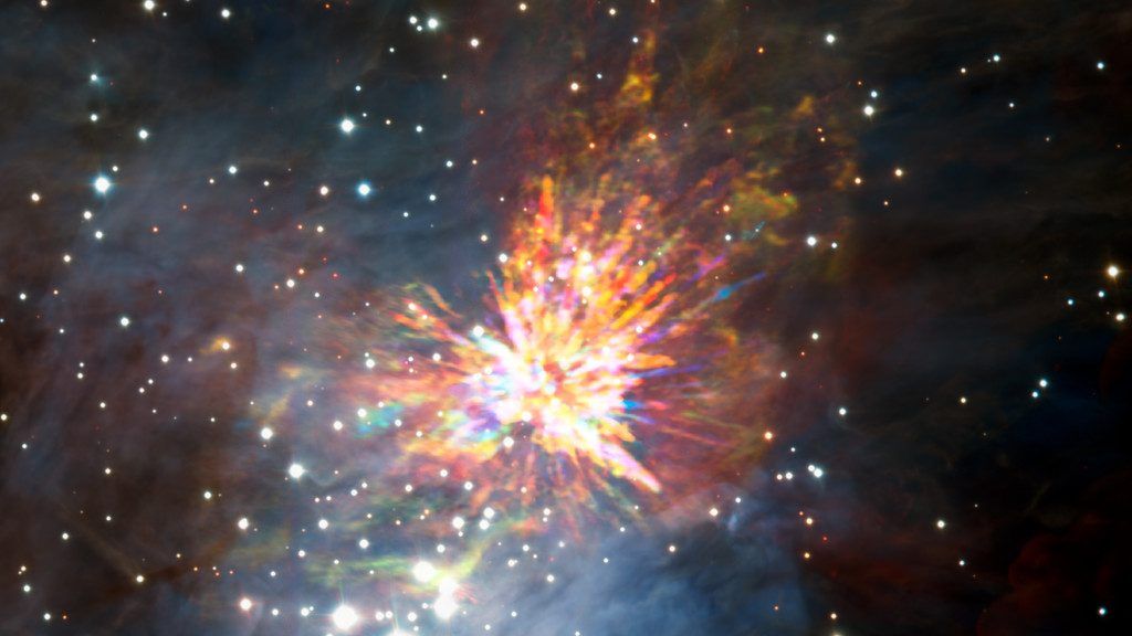 Explosive Sternengeburt