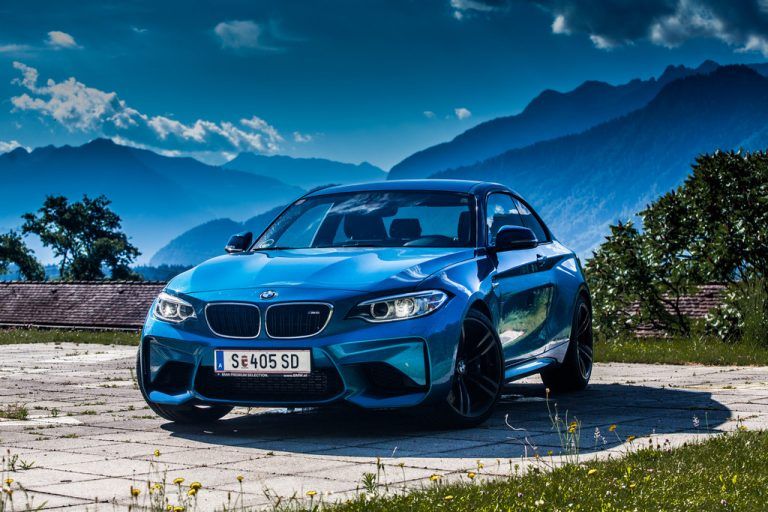 Auf dem Sprung: Der BMW M2 ist ein muskulöser Temperamentsbolzen mit hohem Erlebniswert. Fotos: vn/steurer