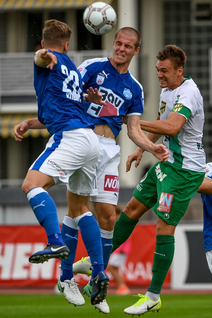 Austria-Kapitän Christoph Kobleder gewann 89 Prozent seiner Zweikämpfe gegen Wr. Neustadt, beim Ausgleichstreffer stand er aber schlecht. gepa