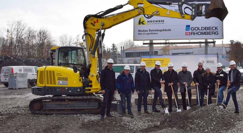 Baumaschinen-Hersteller baut in Röthis