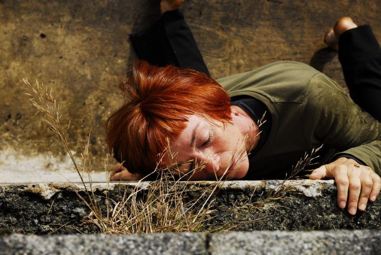 Beeindruckendes Theatererlebnis: Der Zuschauer wird zum „Mitflüchtenden“.FOTO: walter Kegele