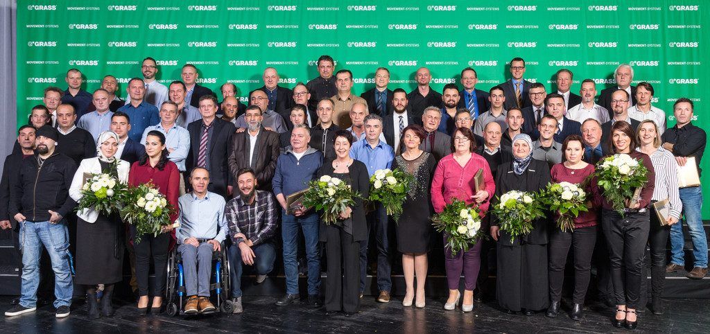 Langjährige Firmentreue