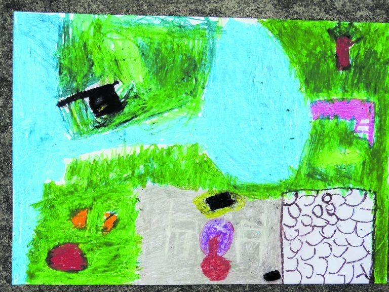 Beim Sommerworkshop im vai-Doma ließen sich Volksschulkinder vom Stadtgarten zu ihrem eigenen Gartentraum inspirieren.