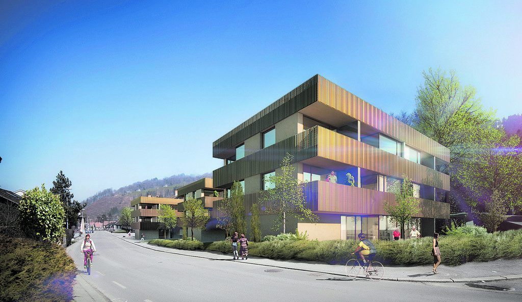 Neues Quartier in Dornbirn