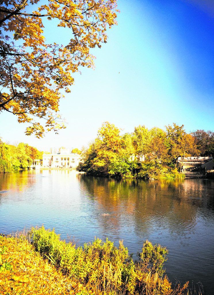 Idylle und Natur im Lazienki Park