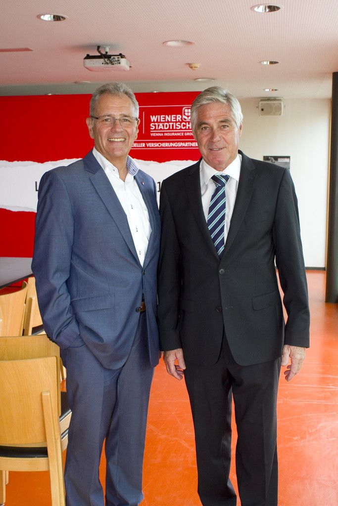 BR Edgar Mayer (l.) und Horst Fritz (Arlberg Express).