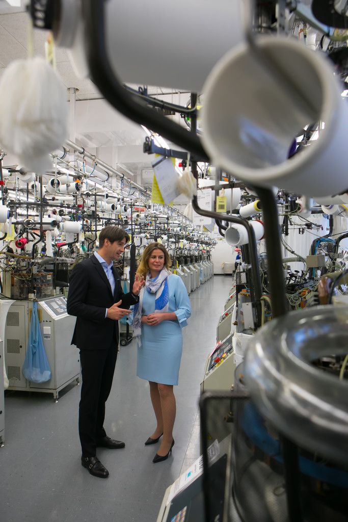 Brigitte Kurz (CFO) und Axel Dreher (CEO) wollen mit dem Fosun-Konzern im Rücken durchstarten. VN/HArtinger